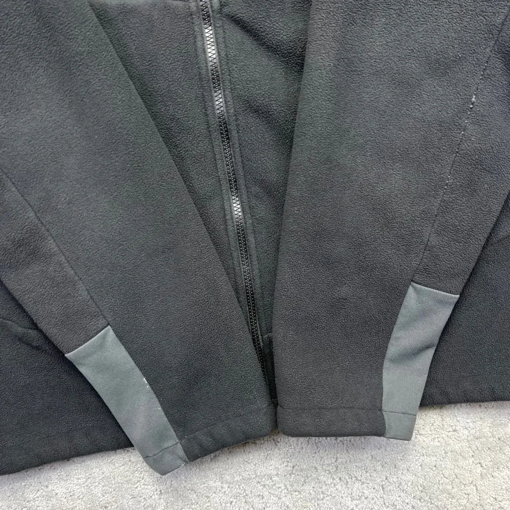 The North Face Jacket XL Black Hooded Fleece Sherpa Zip Up Gorpcore Chimborazo